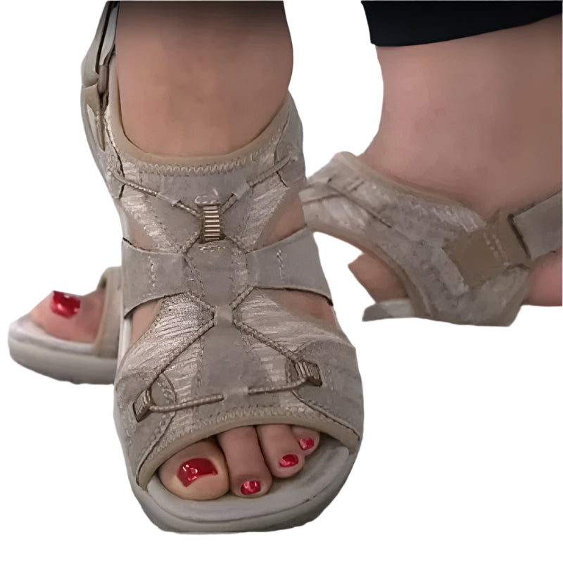 Støttende Sandaler til Kvinder | Justerbare Remme & Åndbare Materialer