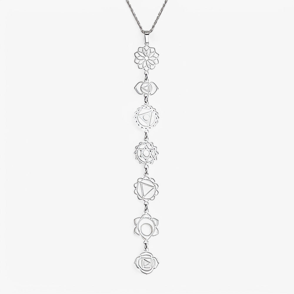 Halskæde med Chakra Krystaller | For Indre Ro og Balance