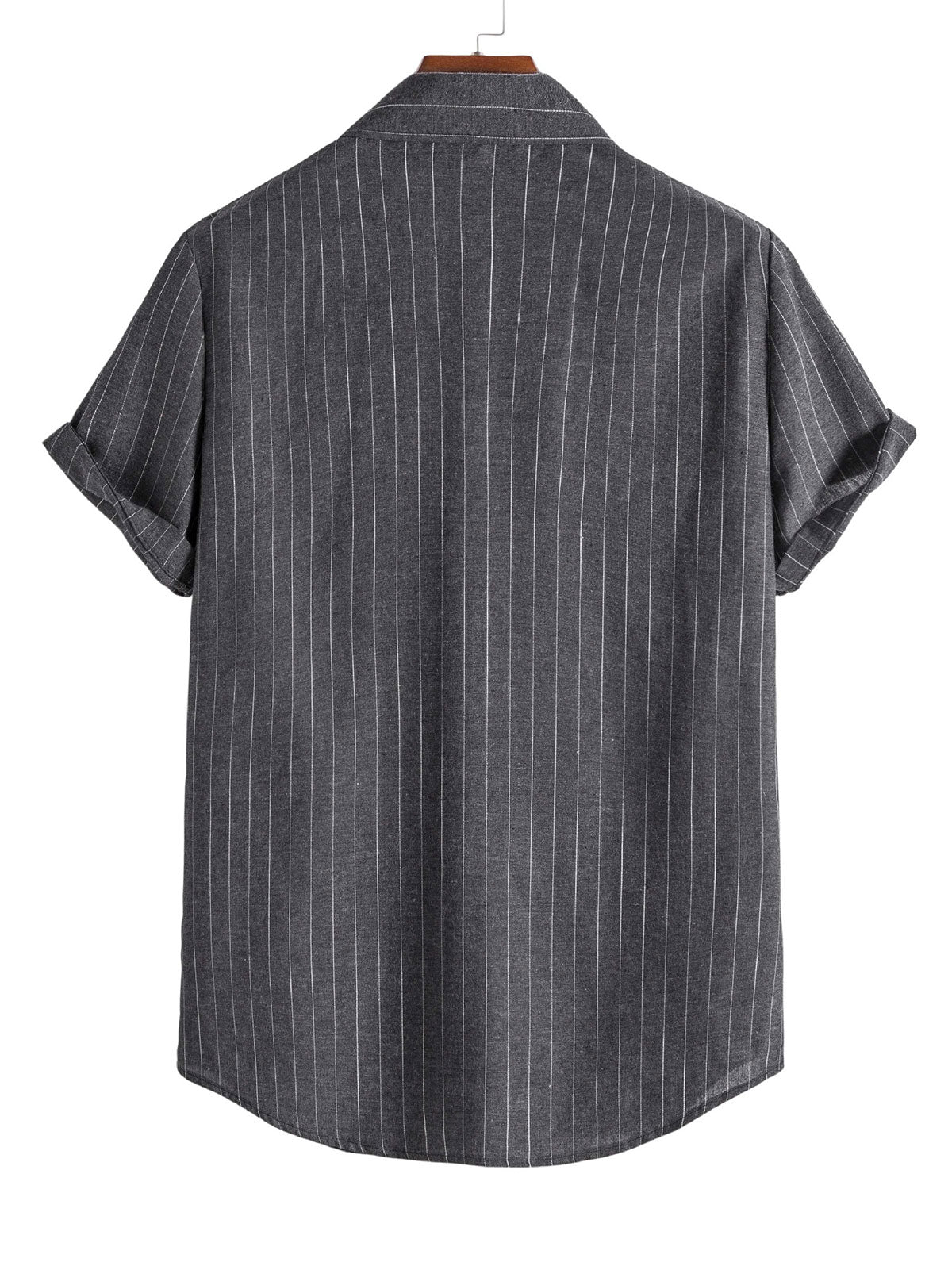 Moderne Stribet Skjorte | Let Bomuld og Stilrent Look