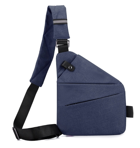 Crossbody Brysttaske med RFID-Beskyttelse | Hold Kort og Mobil Sikker