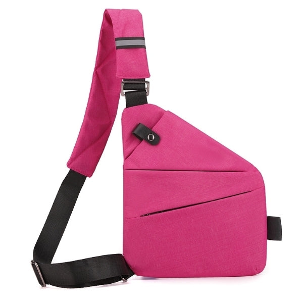 Crossbody Brysttaske med RFID-Beskyttelse | Hold Kort og Mobil Sikker