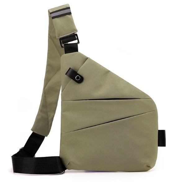 Crossbody Brysttaske med RFID-Beskyttelse | Hold Kort og Mobil Sikker