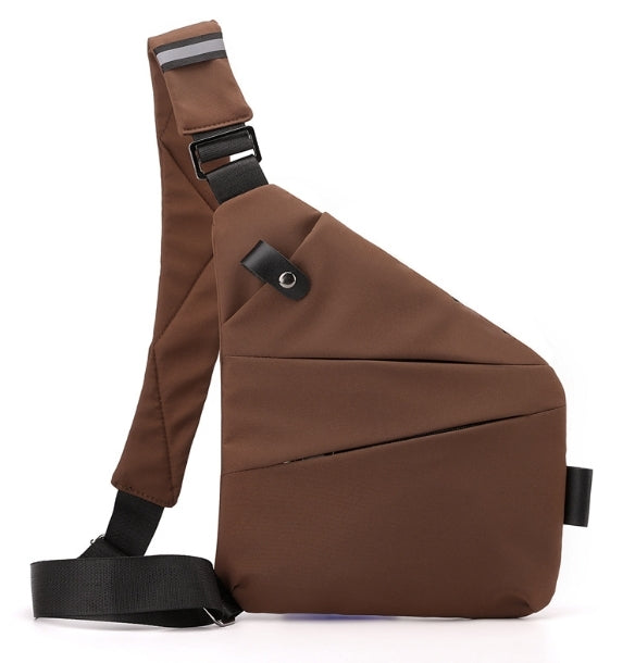 Crossbody Brysttaske med RFID-Beskyttelse | Hold Kort og Mobil Sikker