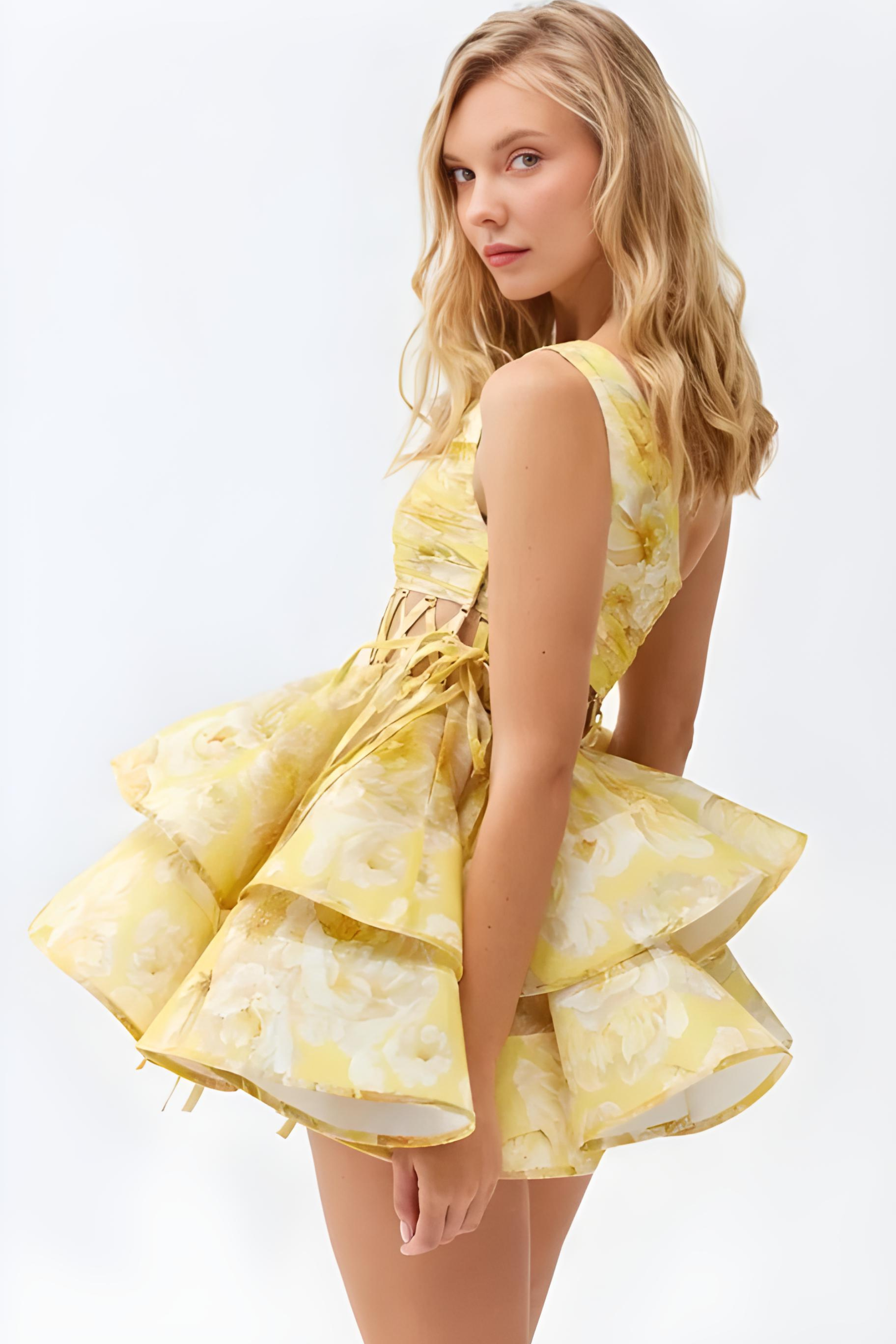 Elegant One-Shoulder Kjole | Let og Flowy Pasform