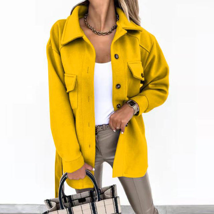Casual oversize shacket til damer | Til kontor, fritid og byliv