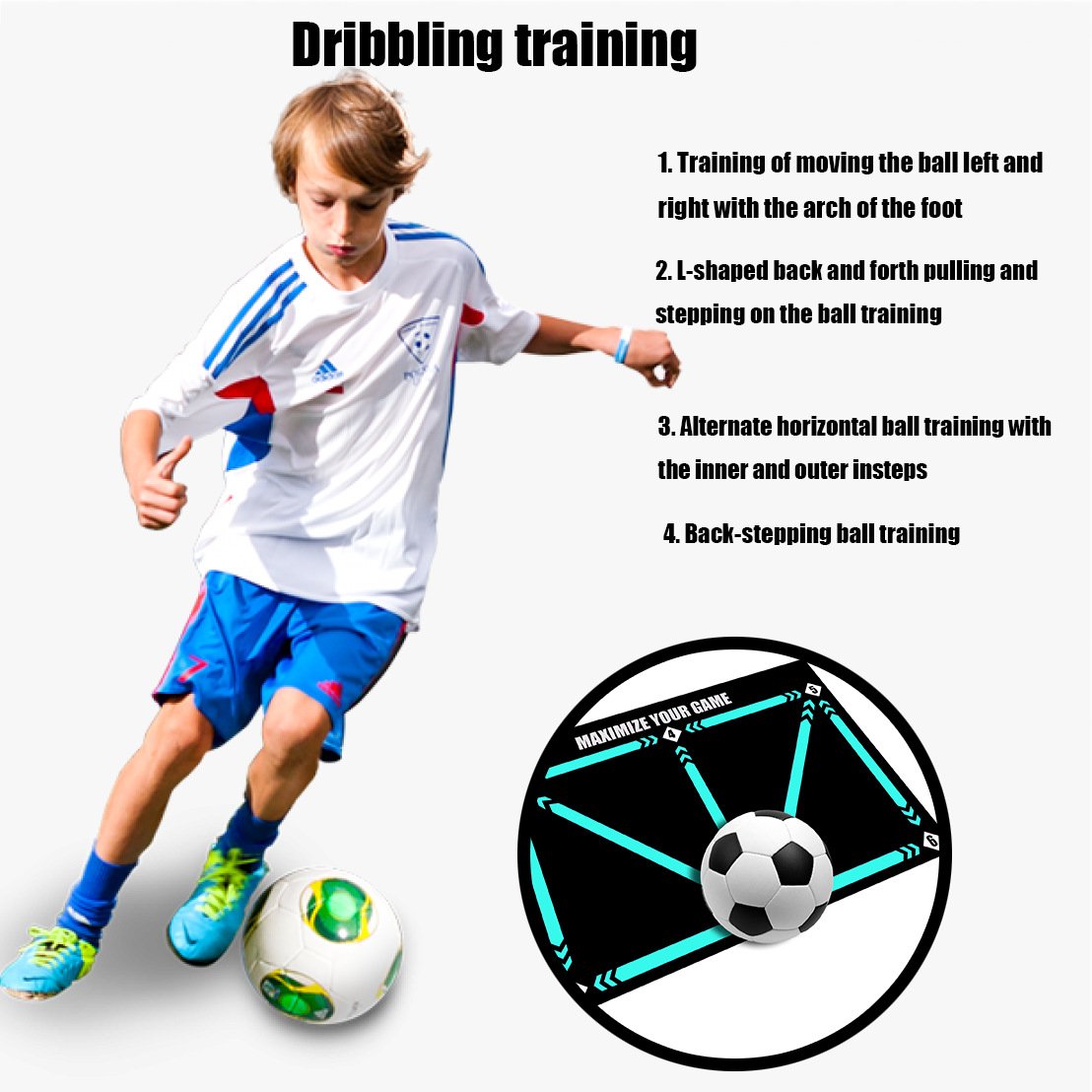 Multianvendelig Fodboldmåtte | Træn Din Præcision