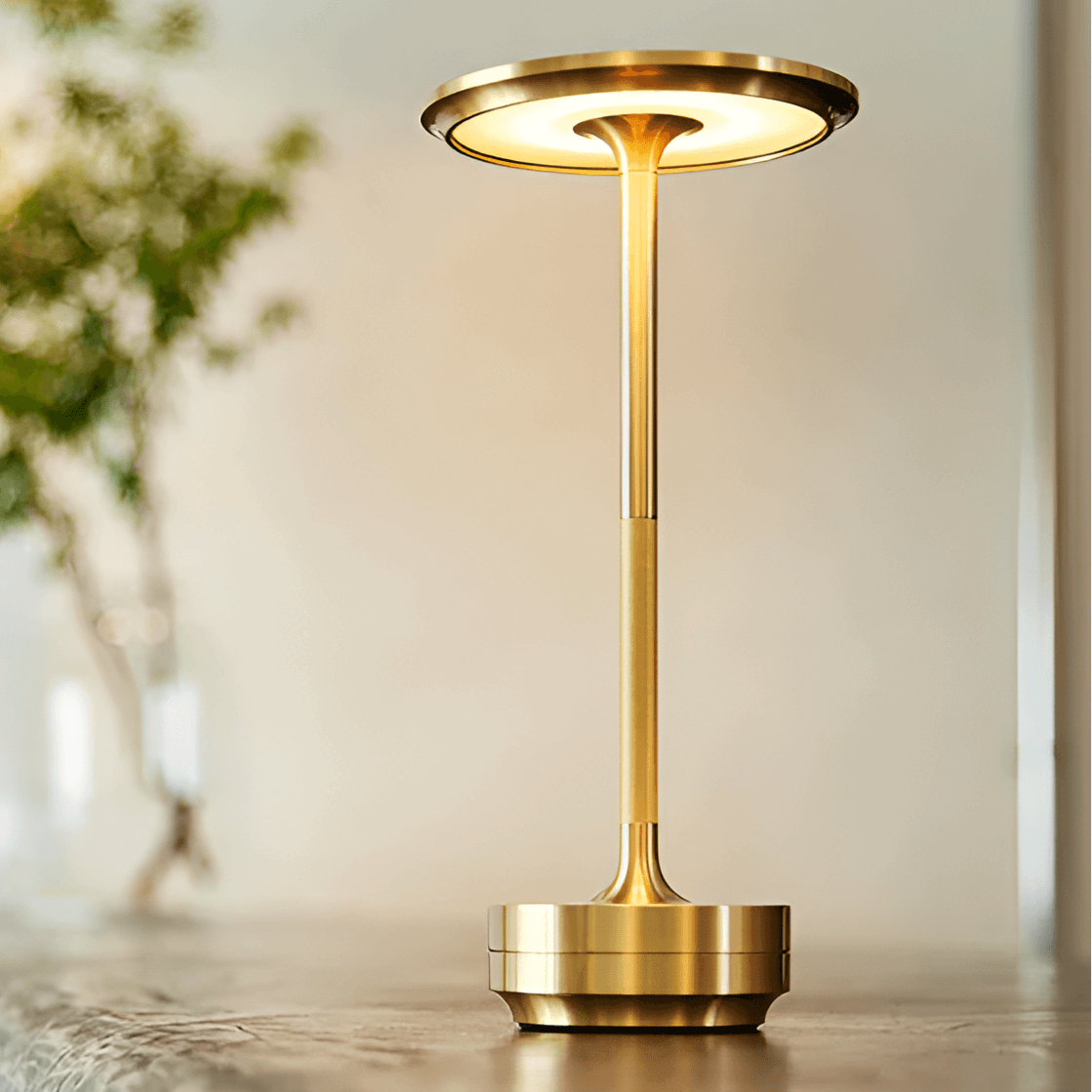 Trådløs og Genopladelig Bordlampe | Perfekt til Stemningsbelysning
