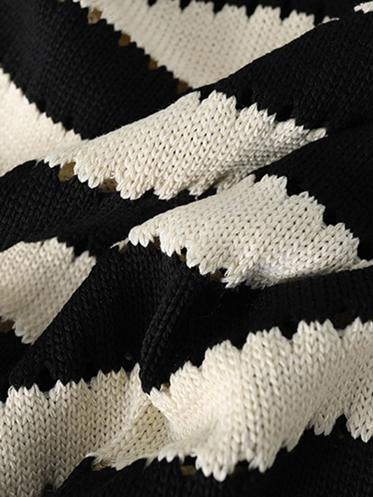 Dame Strik Kjole med Striber | Mini Fit & Trendy Design