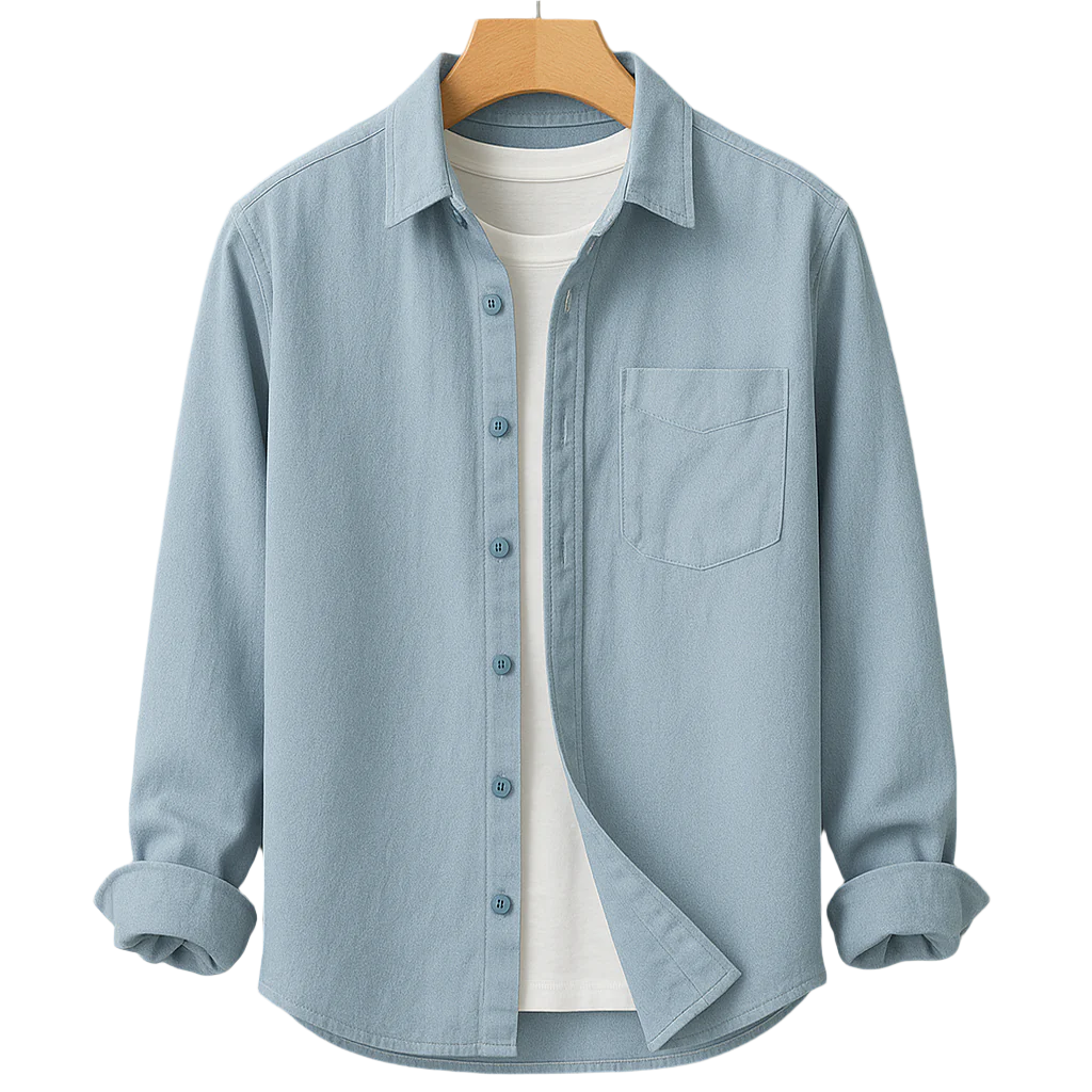 Langærmet Skjorte til Mænd | Til Formelle og Casual Looks