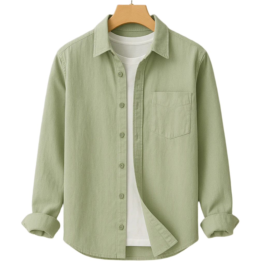 Langærmet Skjorte til Mænd | Til Formelle og Casual Looks