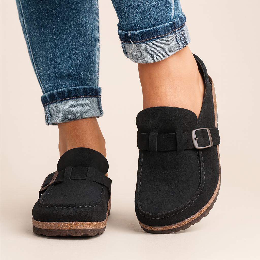 Dame Sandaler i Retro Stil | Perfekt til Gåture og Byliv