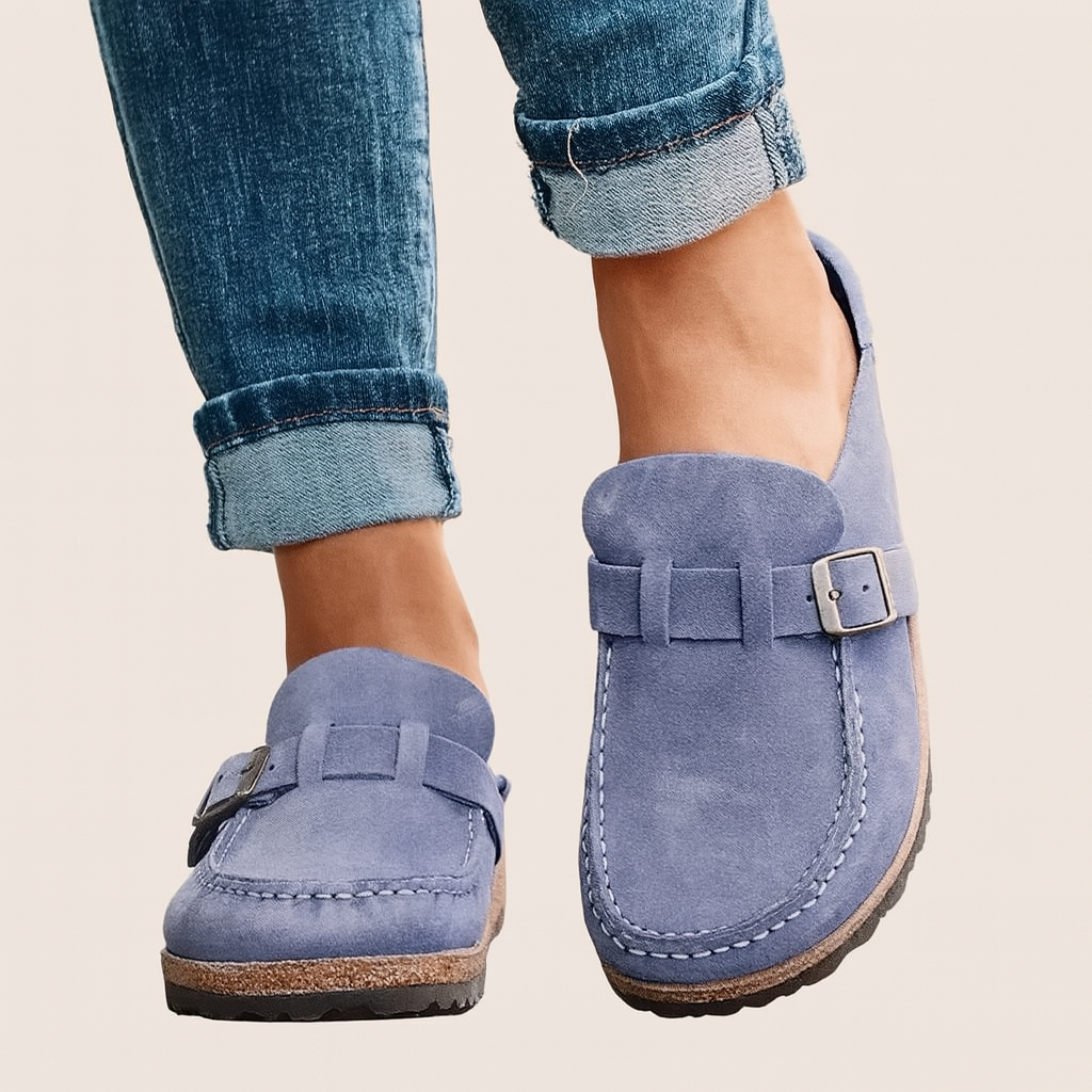 Dame Sandaler i Retro Stil | Perfekt til Gåture og Byliv