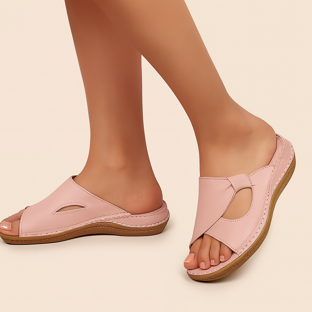 Støttende Sandaler med Elegant Look | Komfort Hele Dagen
