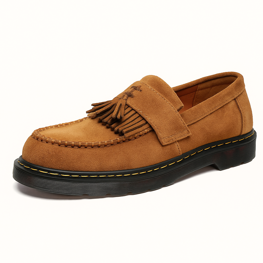 Ruskind Slip-on Sko til Herre | Moderne og Tidløs