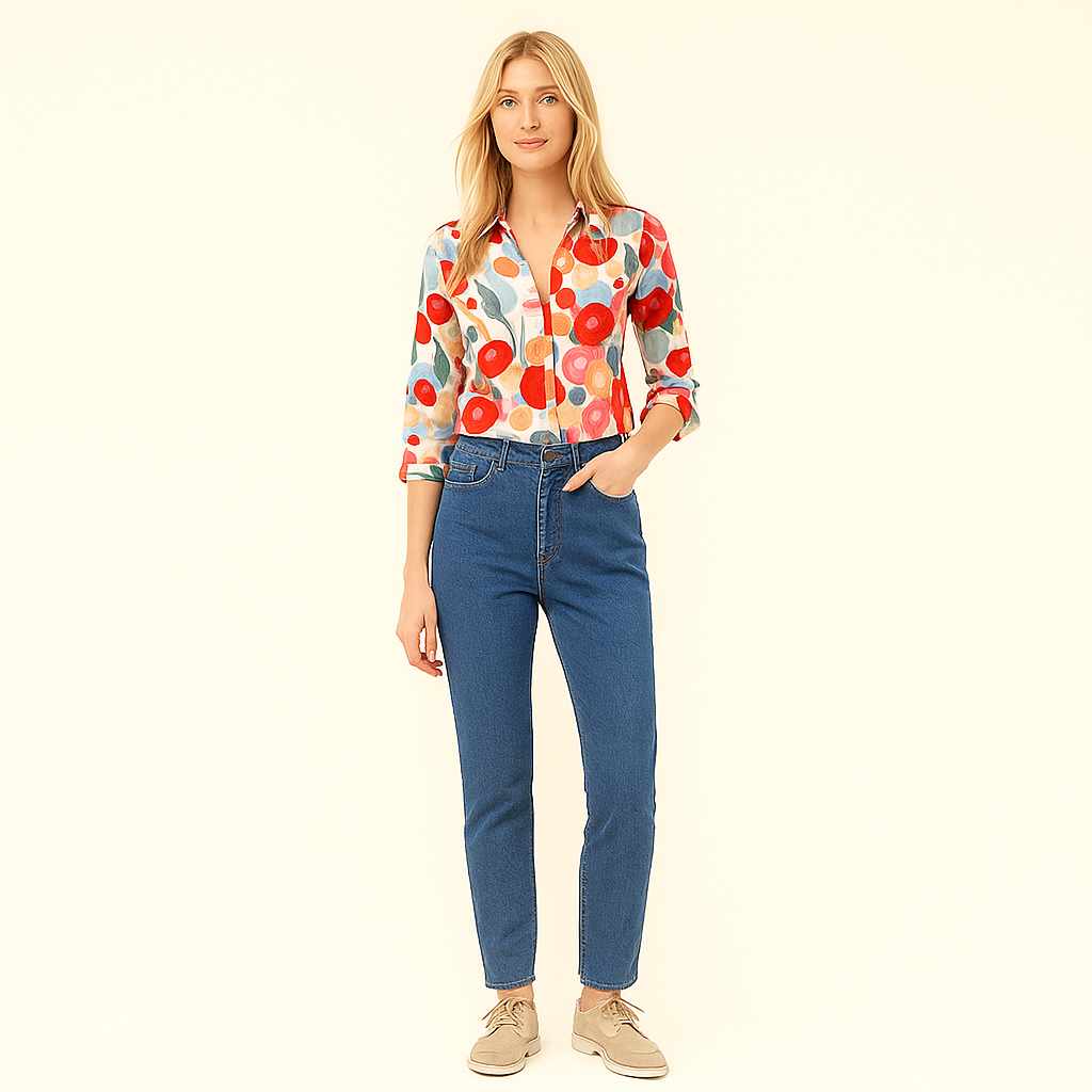 Blomsterprint Bluse | Stilfuldt Statement til Enhver Garderobe
