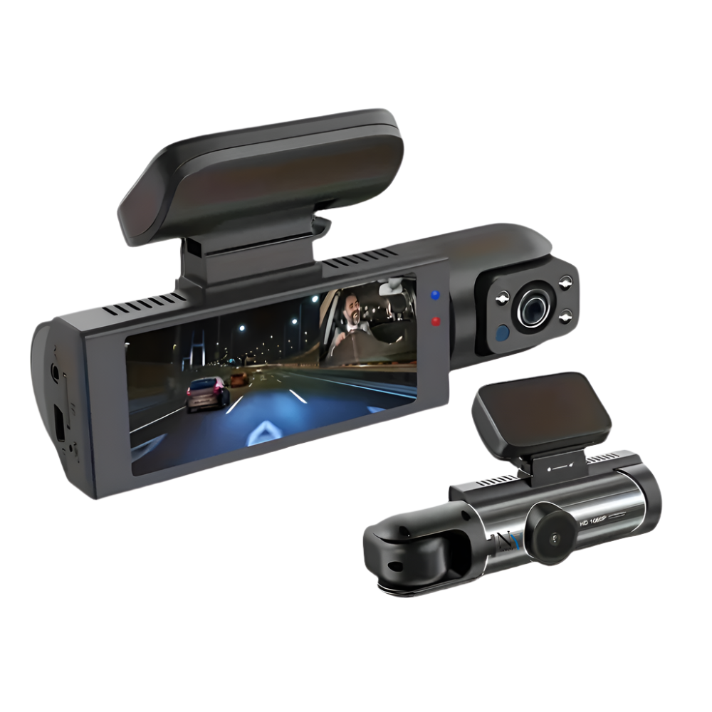 Bil Dashcam med Rundt Udsyn | Høj Sikkerhed & Klar Video