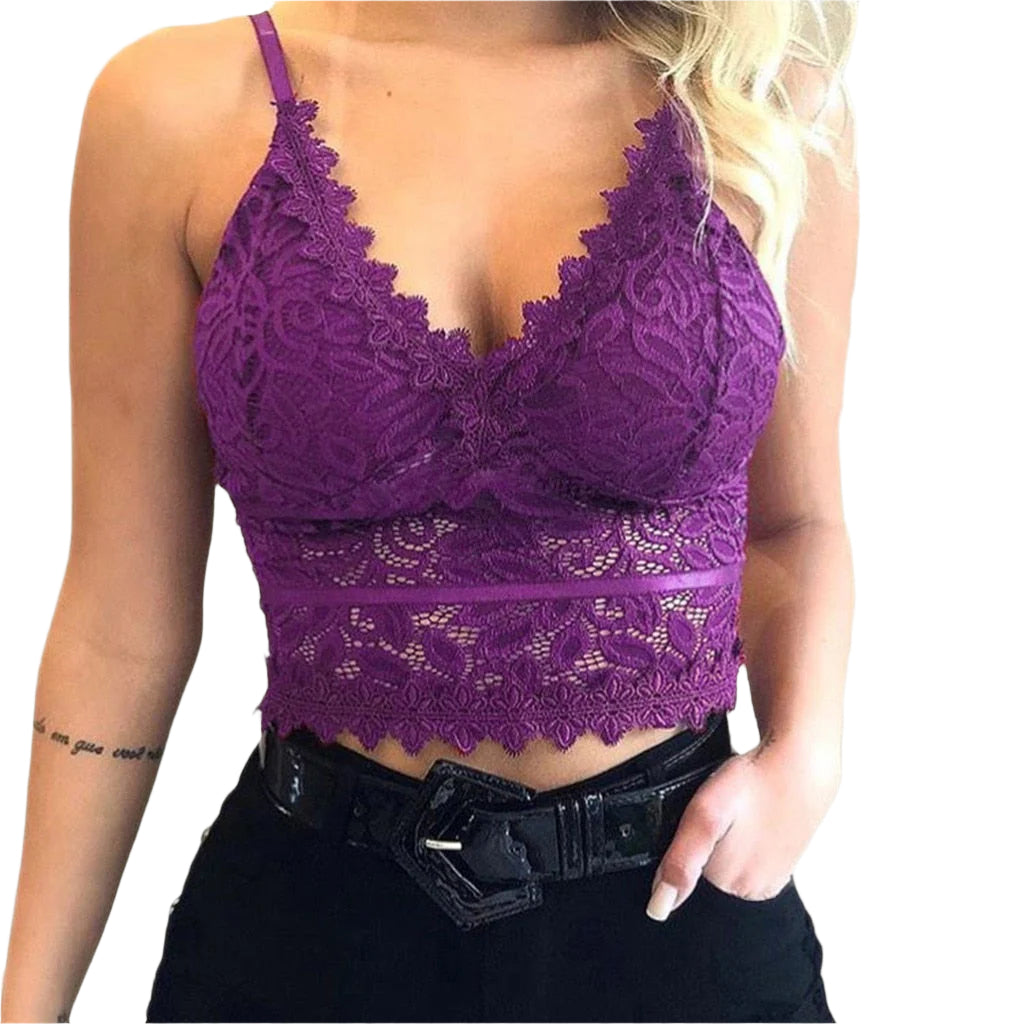 Feminine Blonde Crop Top | Let og Komfortabel Pasform