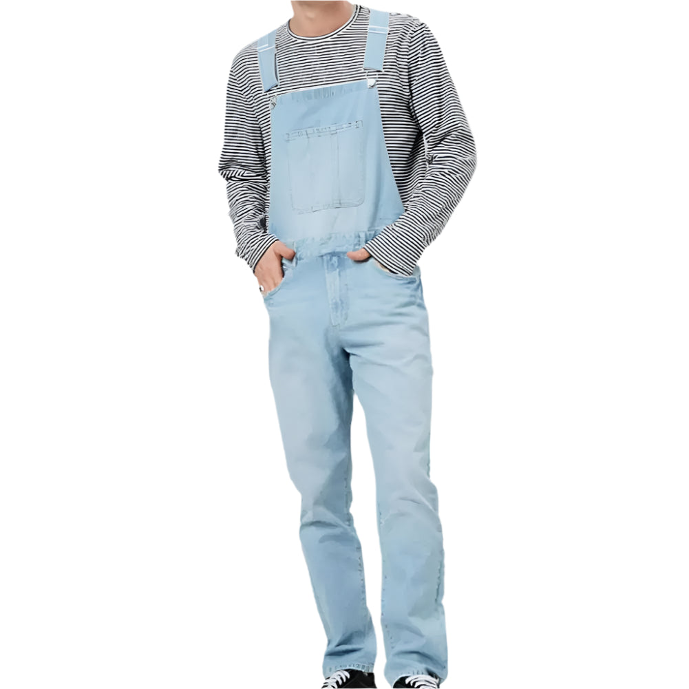 Årgang Overall i denim til Herrer