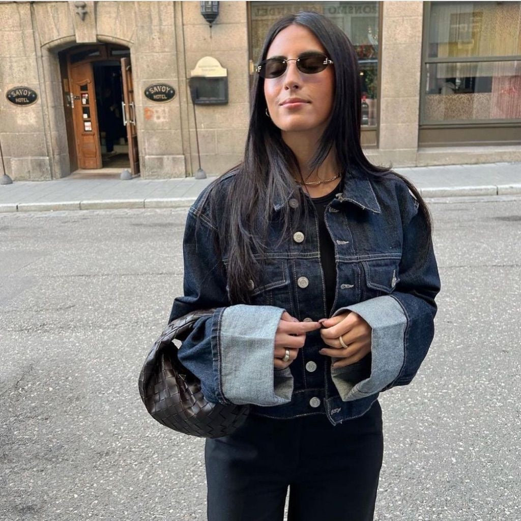 Casual Denim Outfit | Todelt Look i Blød Kvalitet
