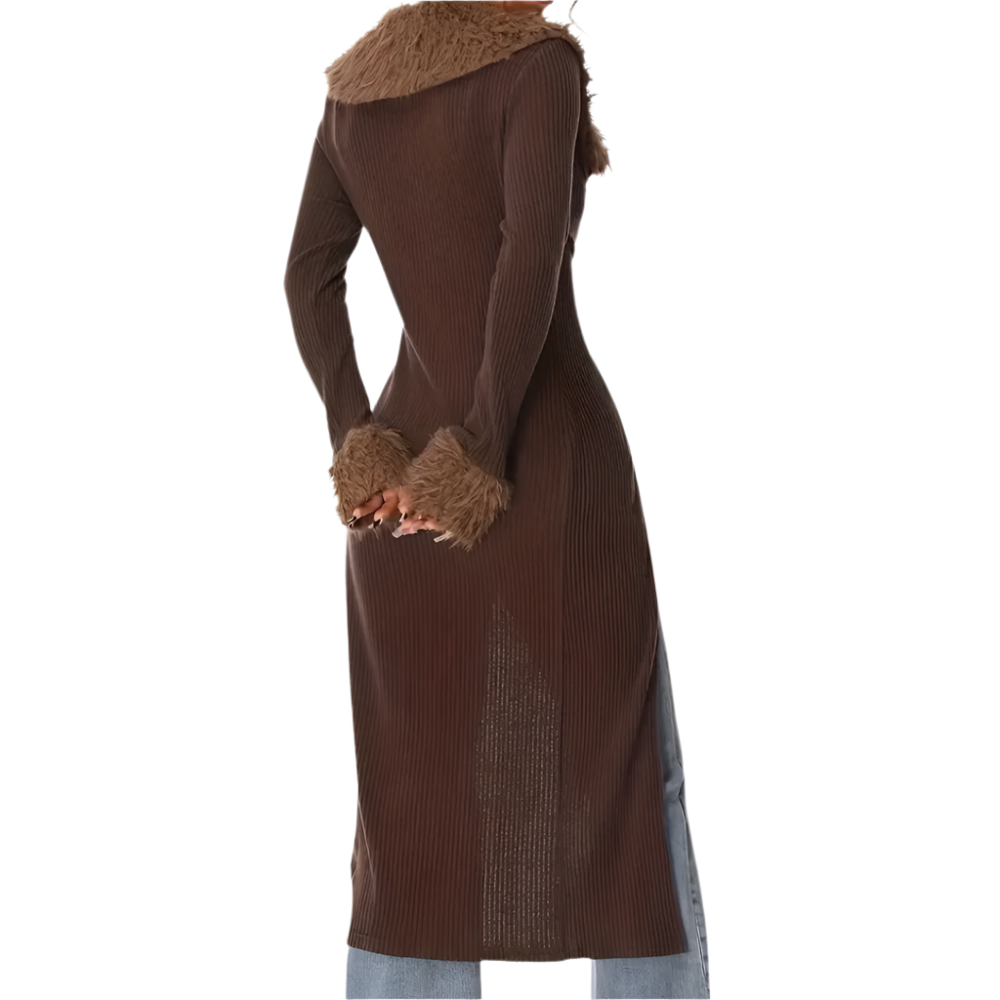 Moderne Dame-Cardigan med åben Front