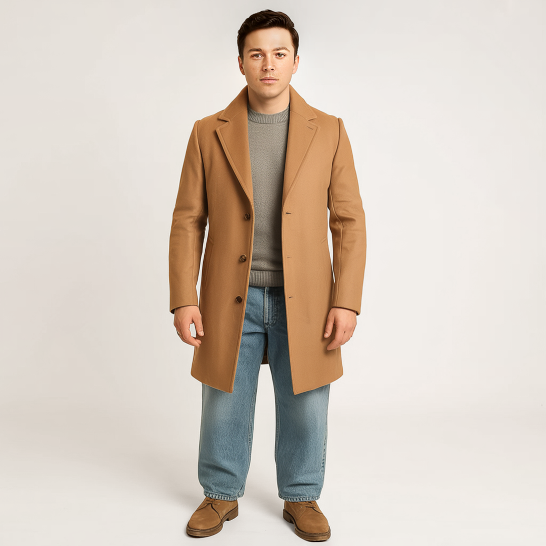 Klassisk Trenchcoat til en Sofistikeret Look