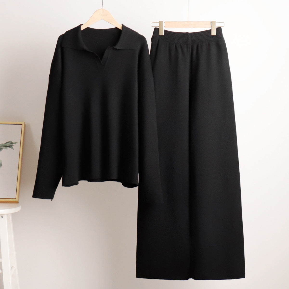 Komfort Sæt med Bred Bukse | Loungewear der Føles som Luksus