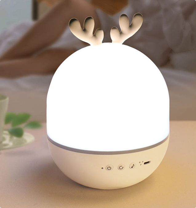 Natlampe med Stjernehimmel | Perfekt til Børneværelset
