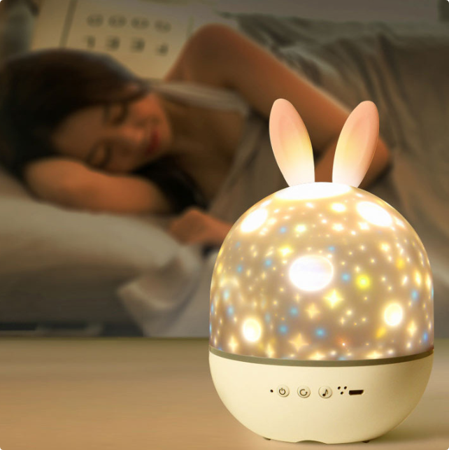 Natlampe med Stjernehimmel | Perfekt til Børneværelset