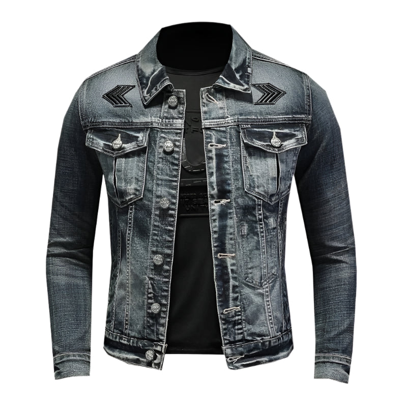 Trendy og afslappet Jeansjakke