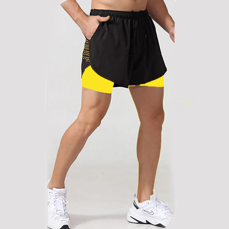 Løbeshorts til Mænd | Quick Dry Gym Shorts med Lomme