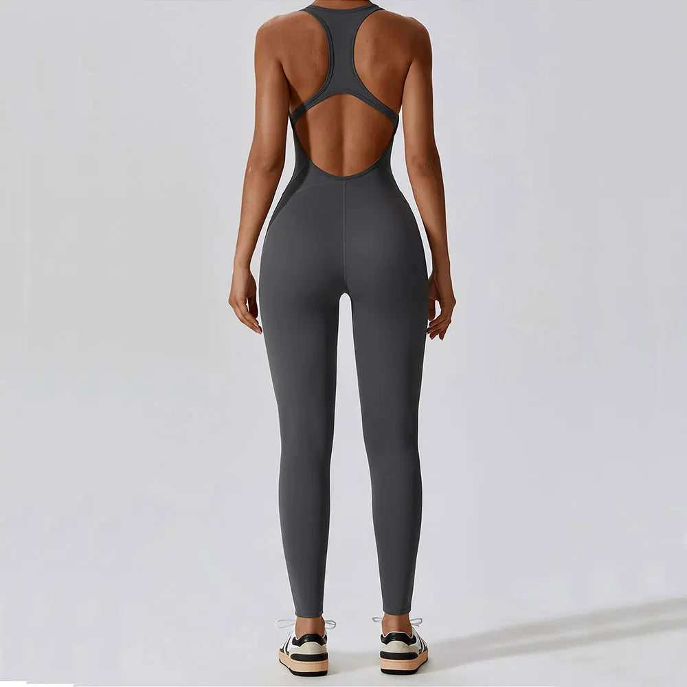 Yoga & Pilates Jumpsuit til Damer | Blød og Elastisk Sportstøj