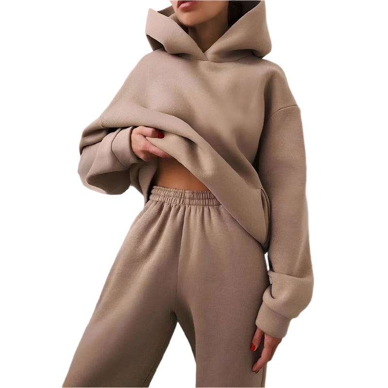 Trendy Afslappet Sweatpants i Bomuld