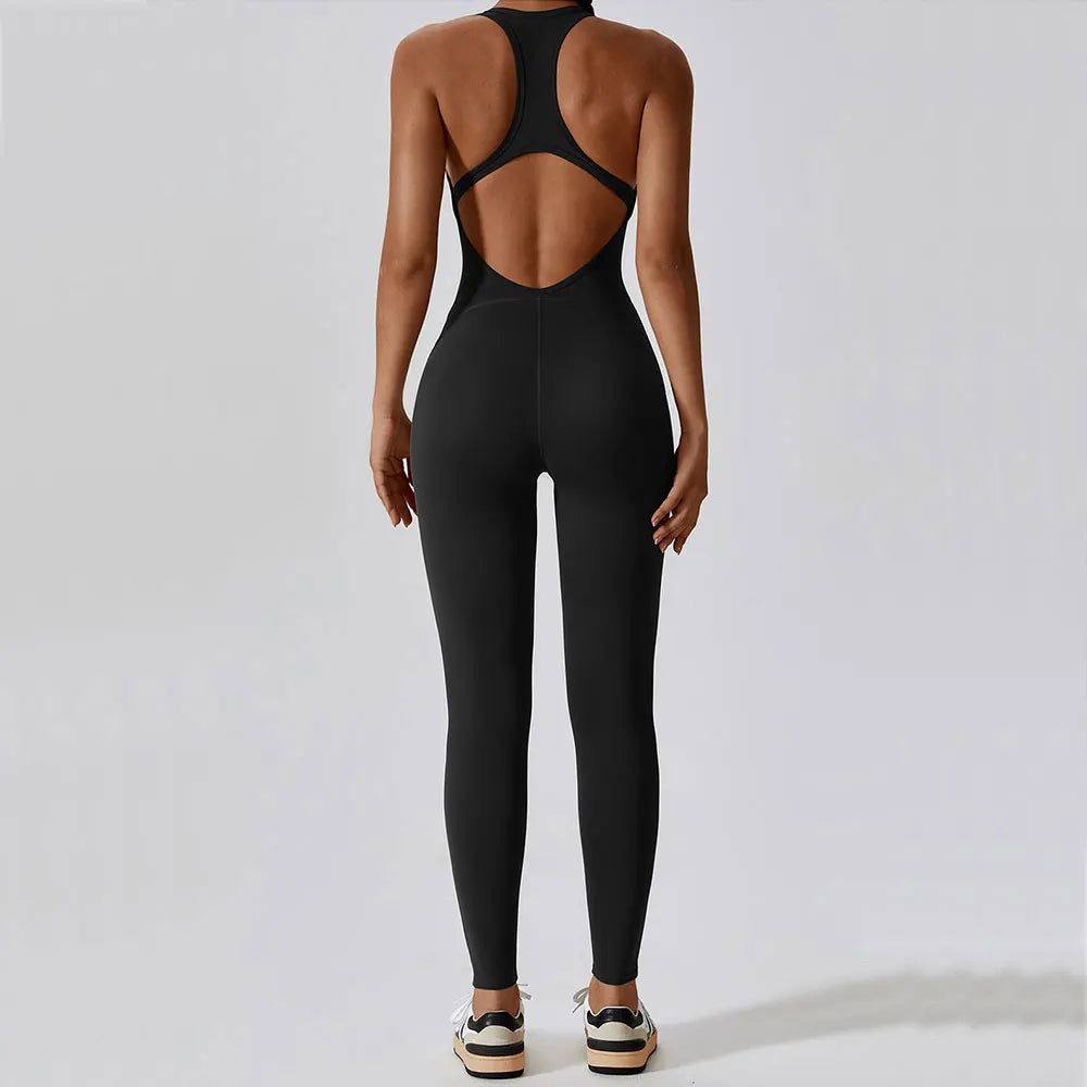 Yoga & Pilates Jumpsuit til Damer | Blød og Elastisk Sportstøj