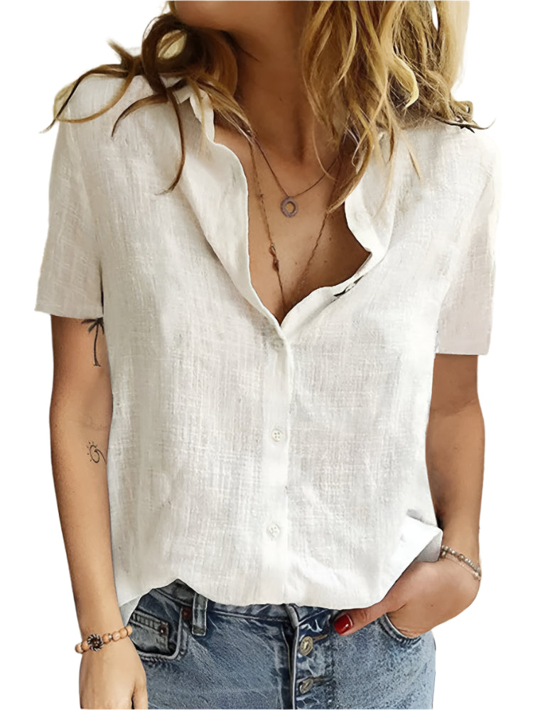 Oversized Bluse til Damer | Etnisk og Elegant Sommerstil