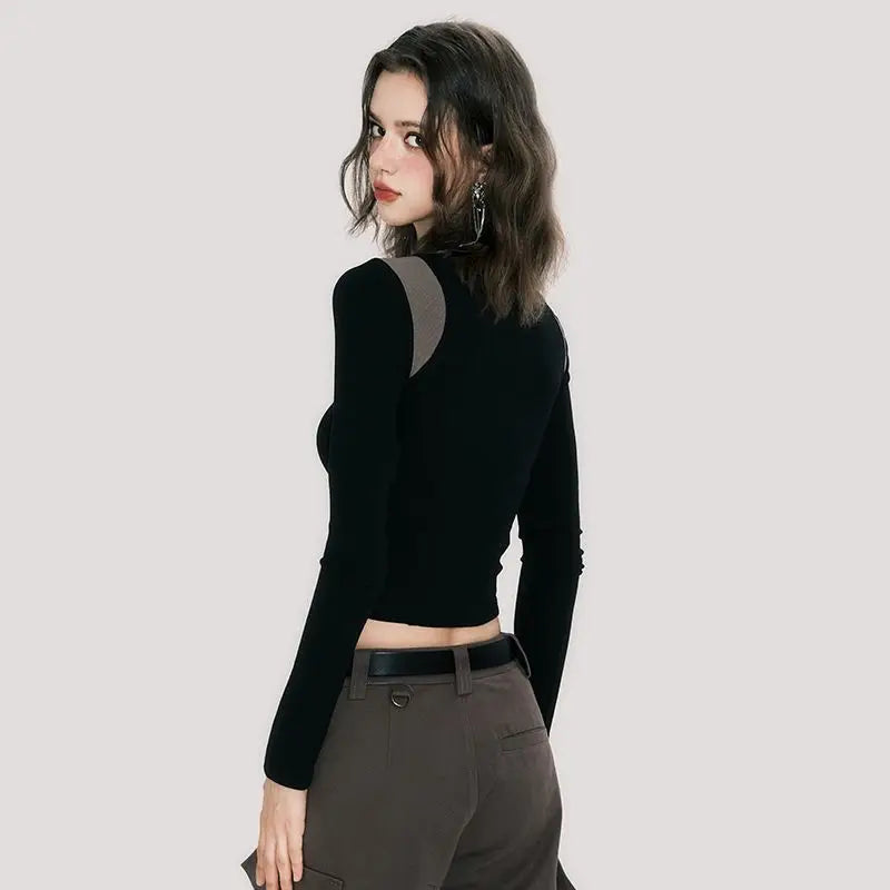 Stilren Top med Lange Ærmer | Feminint og Sofistikeret Look