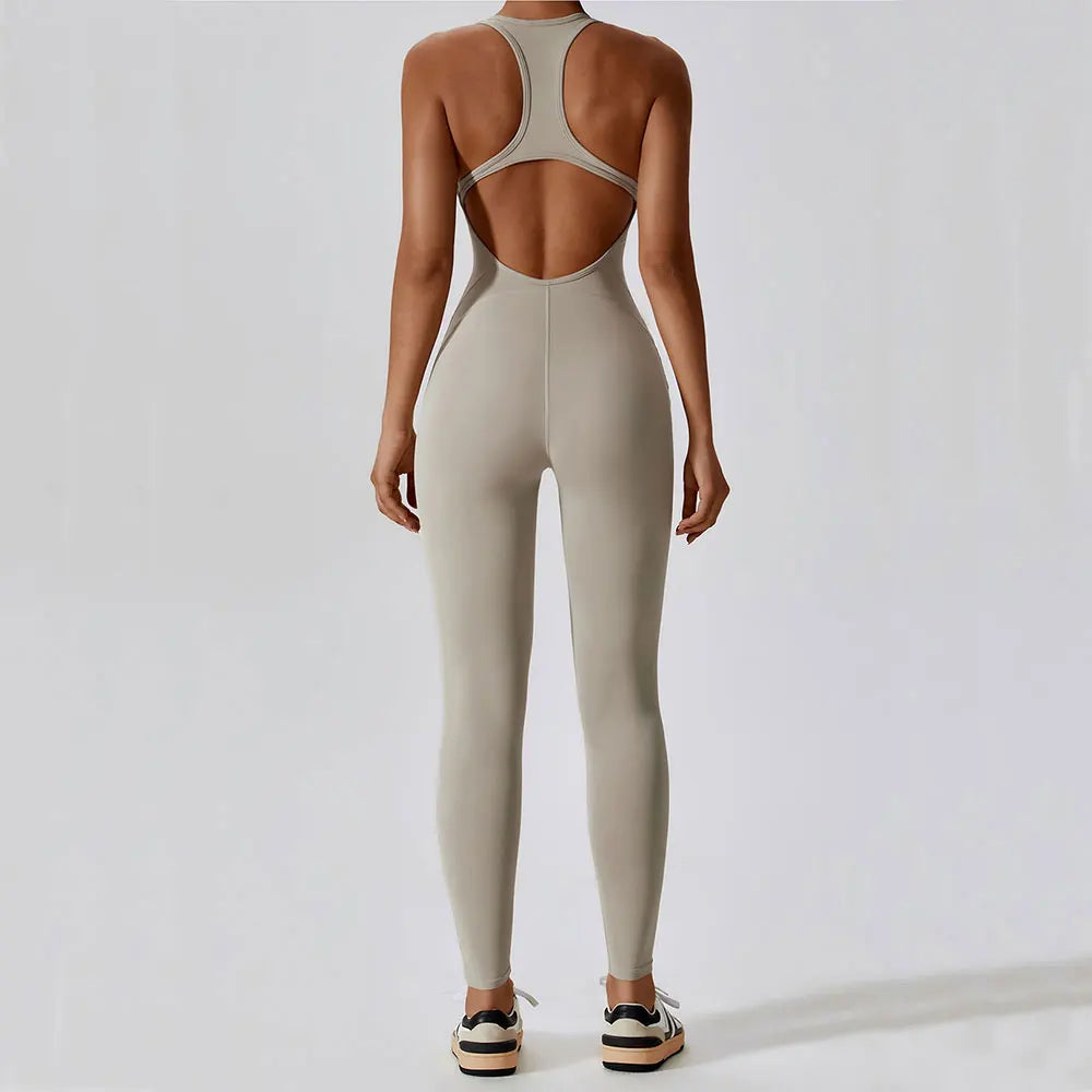 Yoga & Pilates Jumpsuit til Damer | Blød og Elastisk Sportstøj