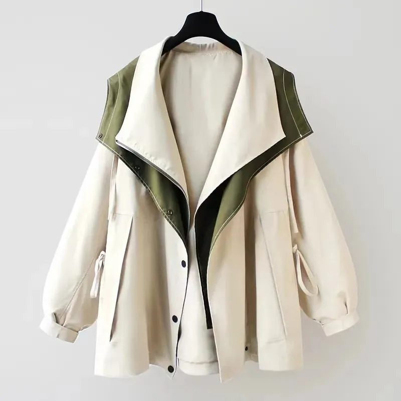 All-Weather Damejakke | Elegant og Praktisk til Skiftende Vejr