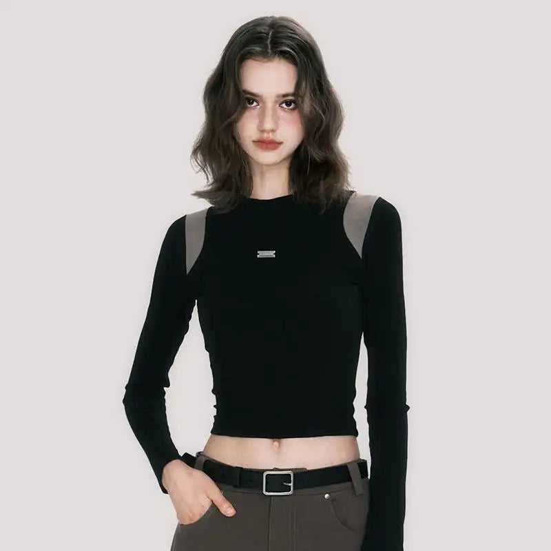Stilren Top med Lange Ærmer | Feminint og Sofistikeret Look