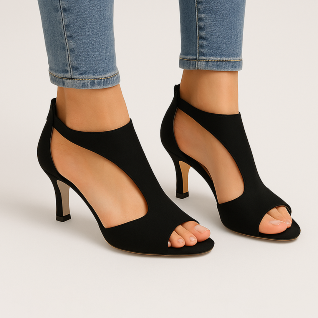 Tidløse Feminine hæl Sandal