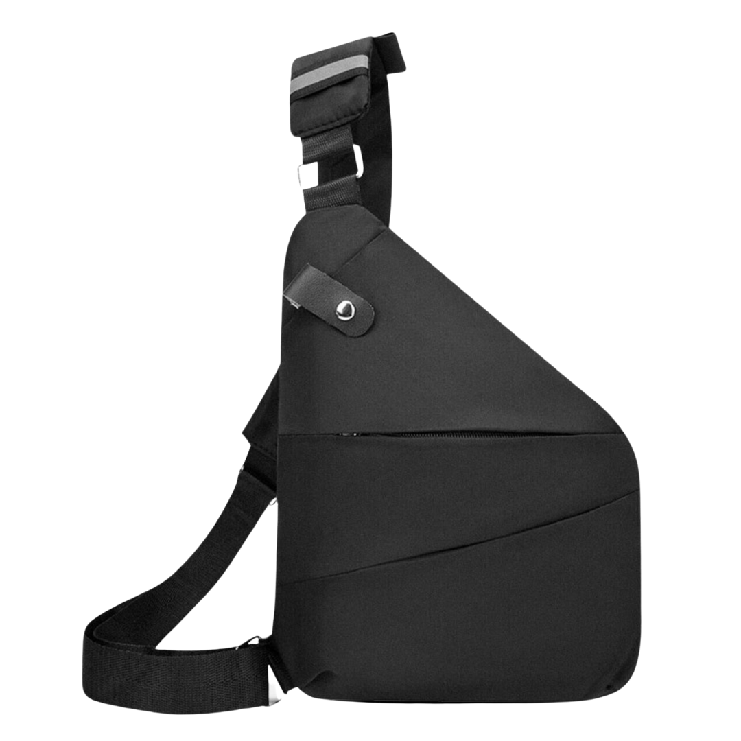 Crossbody Brysttaske med RFID-Beskyttelse | Hold Kort og Mobil Sikker