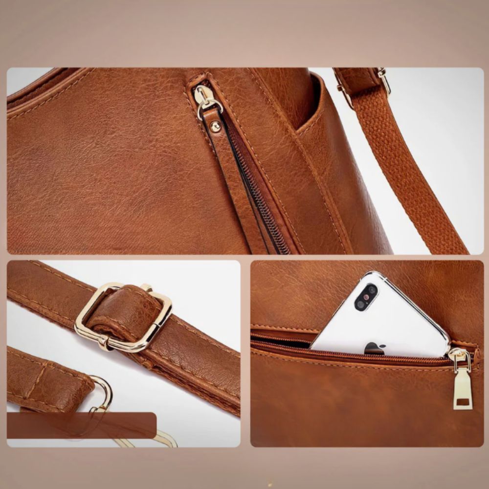Vintage-inspireret Håndtaske | Raffineret Design med Lang Holdbarhed