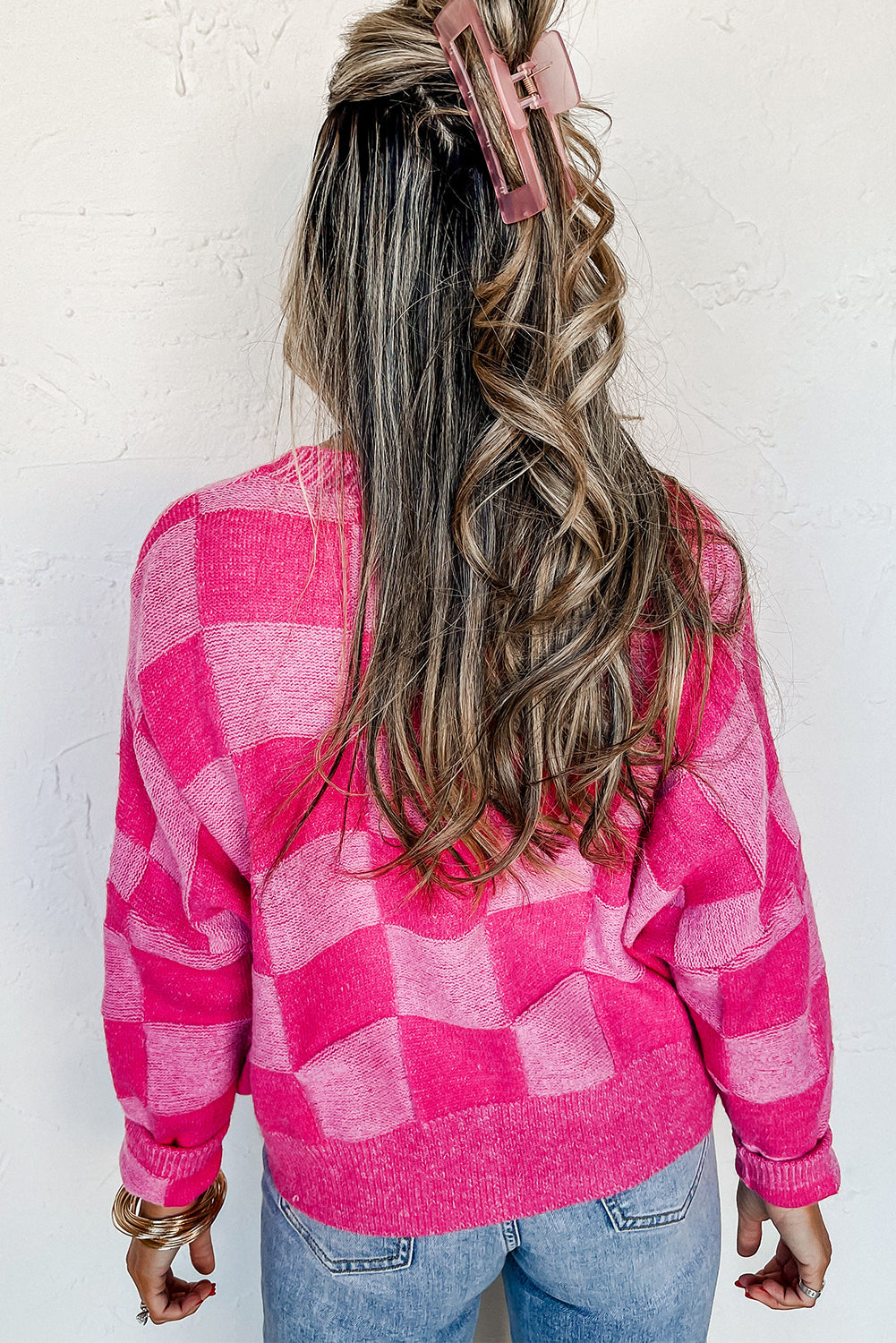 Lang Åben Cardigan i Strik | Feminint og Afslappet Design