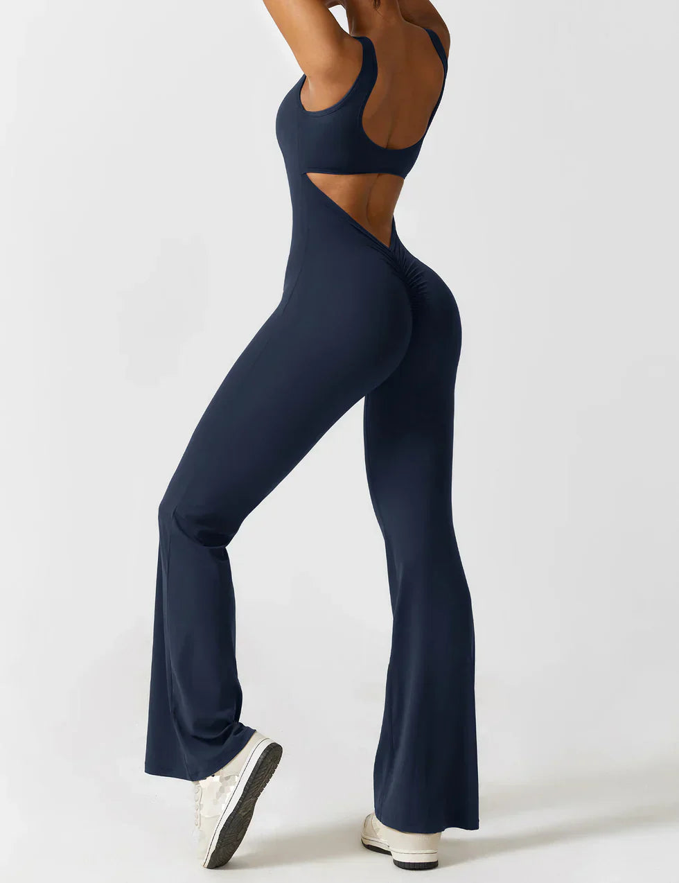 Jumpsuit med Feminint Snit | Komfortabel og Chic Stil