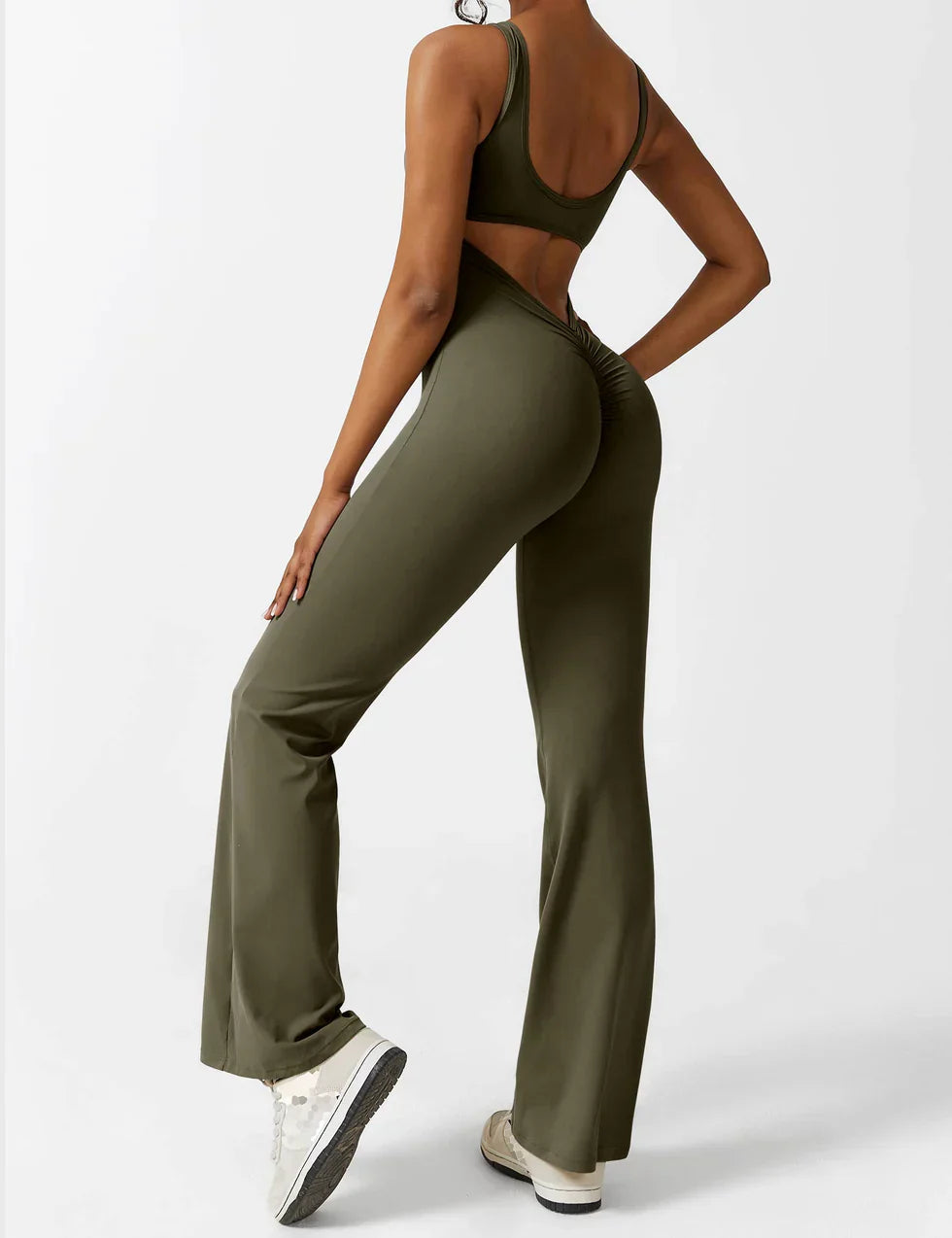 Jumpsuit med Feminint Snit | Komfortabel og Chic Stil