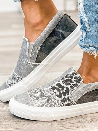 Slip-On Sko med Bred Pasform | Til Aktiv Livsstil