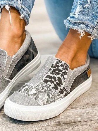 Slip-On Sko med Bred Pasform | Til Aktiv Livsstil