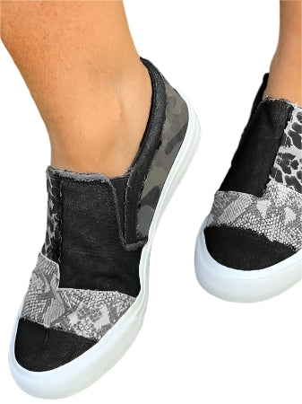 Slip-On Sko med Bred Pasform | Til Aktiv Livsstil