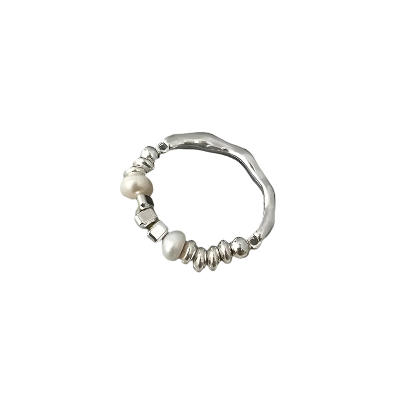 Statement Ring med Barok Perle | Eksklusivt Sølv