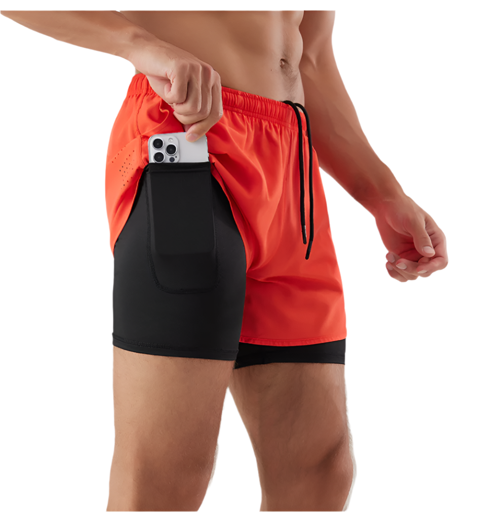 Løbeshorts til Mænd | Quick Dry Gym Shorts med Lomme