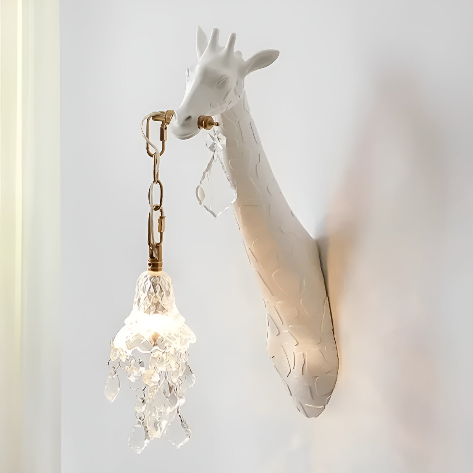Væglampe GiraffeGlow | Varmt LED-lys til en legende stemning